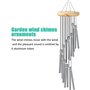 JJiaoLinin Carillon à Vent de Jardin,Carillons éoliens Carillon d'extérieur en Aluminium Carillons Décoratifs Extérieur Bells Bo