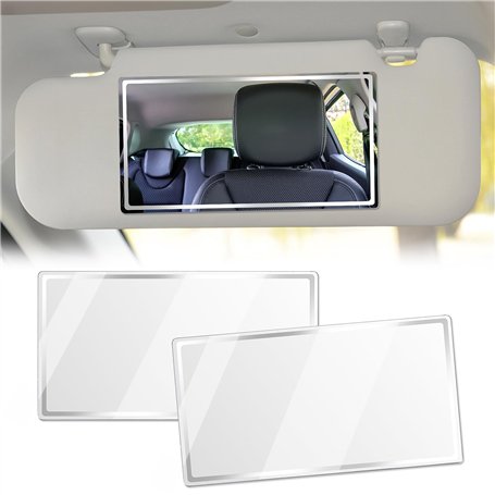 Peevisap 2 Pièces Miroir Voiture 15×8 cm