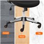 Gvolatee 5 pièces roulette chaise de bureau 11mm x 22mm 360° Rotation pour jeu chaises, roulette pivotantes conception à double 
