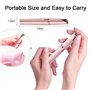 luoshaPUCY Epilateur Sourcil, Tondeuse à Sourcils électrique pour Femmes, Epilateur Sourcil Rasoir Electrique Visage avec Lumièr