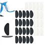 YPYMOD 20 Paires Coussinets Nasaux en Silicone Antidérapant pour Lunettes
