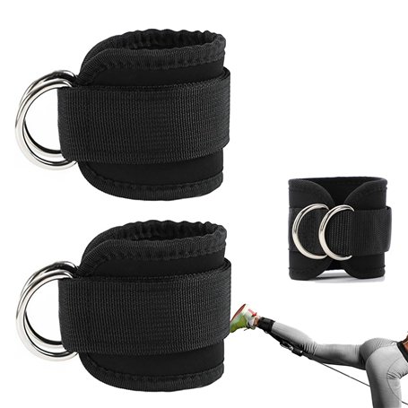 iCovalescent 2 Pièces Sangle Cheville Musculation Poulie