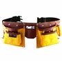 Ceinture porte outils en cuir de qualité avec 11 poches