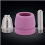Coupeur de Plasma, 90 Pcs/Ensemble AG-60 Torche de Découpe au Plasma Consommables Electrode Buses Kit de Tasses pour la Torche d