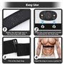 Ceinture Cardio Réglable de 70 cm à 115 cm, ELEPRUC Bandeau Cardio pour Capteur Cardiaque Bluetooth Ant+, Sangle Cardio Compatib