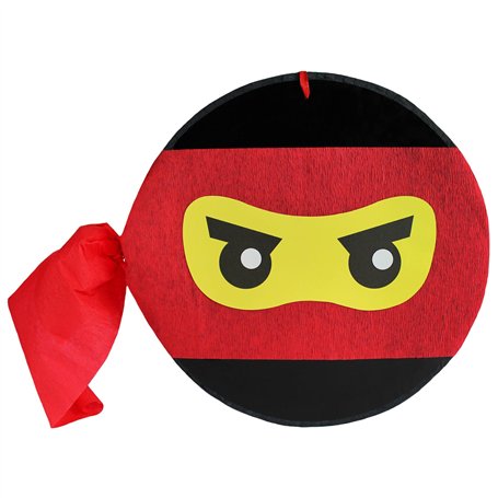 MagicPinatas Ninja Pinata - Ninja Pinata Anniversaire Garcon - Prêt à remplir avec des Charges comme des Bonbons