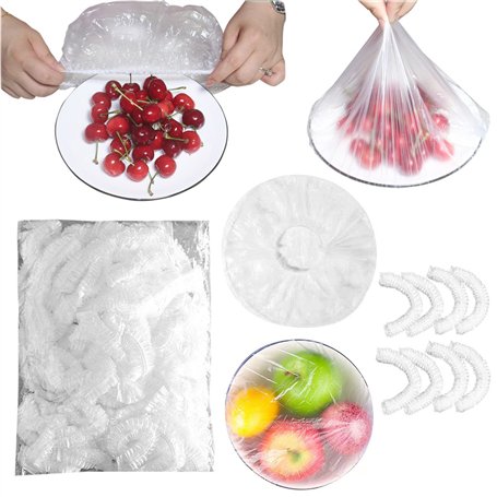 200PCS Film Alimentaire Reutilisable