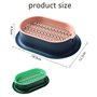 Shengxi 2 Pièces Herbe à Chat Boîte en Plastique, Kit de Culture d'herbe pour Chat Pot de Germination Hydroponique Plateau de Ja