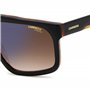Carrera 1061/S 59/16/145 Unisex Adult Sunglasses, 37N/A8 Black Horn, 59