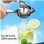 zinc alloy presse citron manuel (7cm calibre) durable handheld For lemon/lime/orange kitchen bar restau
