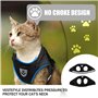 Ensemble harnais et laisse pour chat - Ensemble harnais et laisse pour chien - Anti-fugue - Réglable/léger/doux - Pour promener 