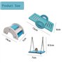 Jouet Hamster,3 PCS Hamster Accessoire Pont d’Arc-en-Ciel,Balançoire,Bascule,Adorables Jouets pour Hamster Exercice Fitness Joue