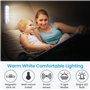 Veilleuse LED Veilleuse Rechargeable, Veilleuse Detecteur de Mouvement avec Bande Magnétique Adhésive[Lot de 2]. 3 Modes (Auto/O