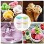 SUNOYA 4 Pièces Récipients À Glace, Bacs À Creami Glacée, Pour La Sorbetière Ninja Creami, Machine À Crème Glacée Avec Bacs Acce