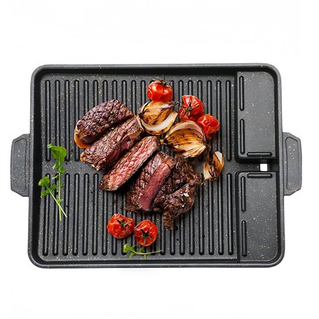 Plaque de cuisson rectangulaire