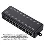 8 Ports POE Adaptateur, Injecteur POE DC12V-48V Passive POE Adaptateur POE Power Over Ethernet POE Module d'alimentation Injecto