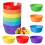 24 Pièces Bol En Plastique Reutilisable