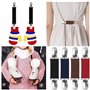 Hezhou 6 pièces Clip Chandail Pull Clip Cardigan Femme Chandail Clip Clip écharpe Cardigan Clip écharpe Cardigan Pince Cardigan