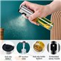2 Pièces 100ml Vaporisateur d'huil de Cuisine avec Balance, Vaporisateur d'huile et de vinaigre, en Verre et en Acier Inoxydable