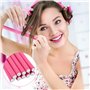 NVIYAM 20 Pièces Bigoudis Cheveux Rouleaux Permanente Boucles Flexibles Sans Chaleur Curling Twist Flex Mousse pour Cheveux