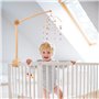 Support Mobile Bebe, Support Pour Mobile Réglable Pour Table à Langer Pour Chambre D'enfant, Mobile Bebe Bois Pour Bébé, Support