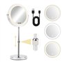 NVIYAM Miroir de Maquillage Grossissant