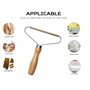 Brosse Manuel Anti Poil Lot de 2, Rasoirs Anti-Bouloches, Portable Lint Remover pour Manteau Tissé Pull Tapis Rideaux Canapé