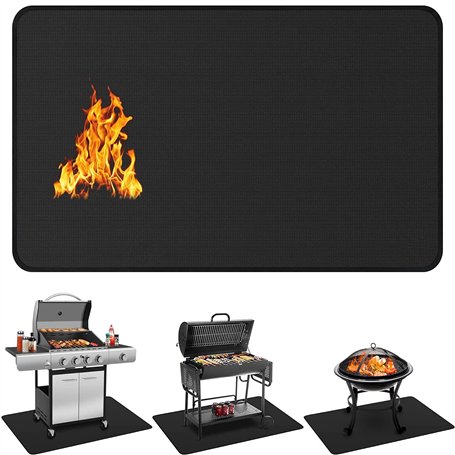 Grand Tapis (152 × 101 cm) pour barbecues à Charbon