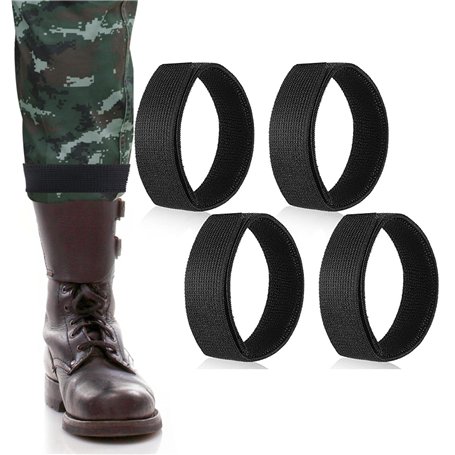 Lot de 4 pinces à pantalon de vélo