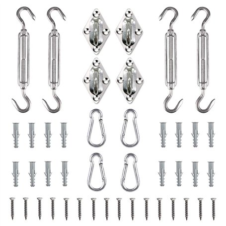 Tiberham Soleil Voile d'ombrage kit matériel