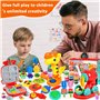 52 pièces Pâte À Modeler pour Enfants