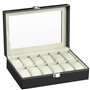 RDDAIPE Boite a Montre 12 Compartiments