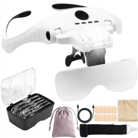 RDDAIPE Lunette Loupe LED