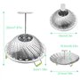 Pliable Panier à Vapeur pour Légumes(16-25.4cm)