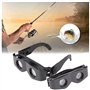 Jumelles Loupe réglable,Jumelles de Pêche,Télescope pour Observer la pêche en Plein air,Jumelles réglables pour la pêche,Lunette