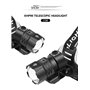 12000 Lumens Lampe Frontale LED Rechargeable, WESLITE XHP90 Lampes Frontales Puissante Torche Frontale Haute Puissance Phare de