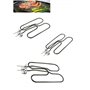 WOZLO Grille Barbecue,Barbecue,Weber Accessoires Barbecue,Élément Chauffant de Remplacement pour Barbecue