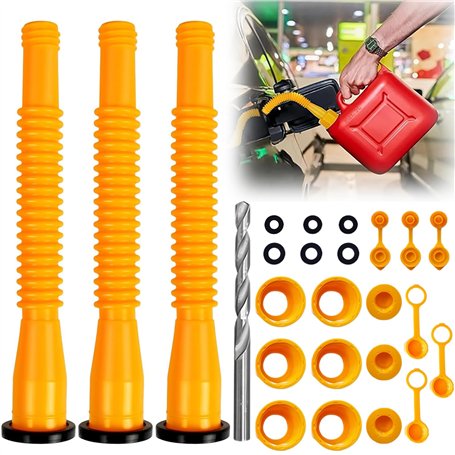 3 Pièces Remplacement Gas can Spout Kit
