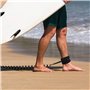 Corde De Surf Noire 2 Pièces, Corde De Surf Élastique, Laisse De Planche De Surf, Corde De Pied De Planche De Surf, Accessoires 