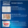 Ontel Hydropulseur Miracle Smile pour la santé des dents et des gencives, tête unique en forme de H et 4 jets d'eau, hydropulseu