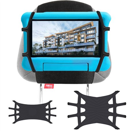 Hikig Support de tablette en silicone pour appuie-tête de voiture pour enfants sur siège arrière