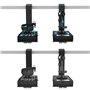 Lot de 2 Support de Bureau pour le joystick de jeu de Sim de vol Compatibles avec Logitech X52/ X52 Pro/ X56/ X56 Rhino/Winwing