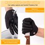 Vueinrg Gants de Pêche Imperméables Anti-Coupure - Gants de Chasse Avec Magnétique Boucle Anti-Morsure Pour Manipuler en Sécurit