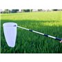Filet de pêche télescopique pour insectes et papillons - Avec anneau de 28 cm - Poignée extensible jusqu'à 93 cm