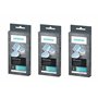 Siemens TZ80002 Lot de 3 paquets de pastilles détartrantes 2 en 1 pour machines à café Siemens gamme EQ