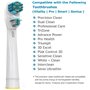 Têtes De Remplacement Têtes De Brosse À Dents Pour Braun Oralb Électrique Brosses À Dents Electriques, Recharges Génériques Doub