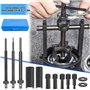 KXVXXV Kit d'extracteur de roulement intérieur de Moto 9-23 mm arrache roulement Interieur extracteur de roulement de Roue de Mo