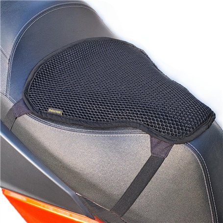 Pelucton Housse de Selle Moto Scooter avec Protection Solaire