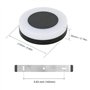 Sytmhoe Plafonnier Extérieur Étanche Porte d Entrée Terrasse 18W 2700-6500K Variable Dimmable Avec Télécommande Et Application,