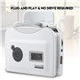 Tosuny Lecteur de Cassettes - Cassette Bande à MP3 convertisseur Lecteur de Cassettes Portable USB Capteur Audio de Musique, Lec